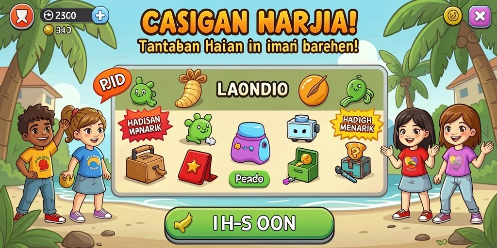 Tampilan grafik yang memukau dan epik.