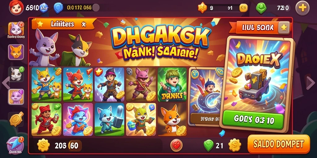 Menampilkan permainan slot dengan tema petualangan yang menarik.