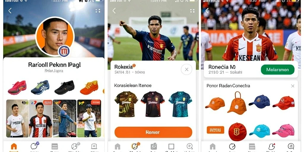 Tampilan antarmuka yang modern dan menarik.