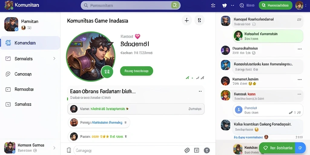 Tampilan antarmuka yang menarik dan mudah digunakan.