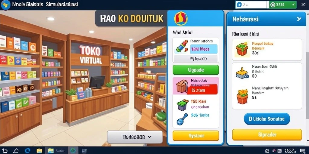 Tampilan antarmuka aplikasi yang menarik dan mudah digunakan.