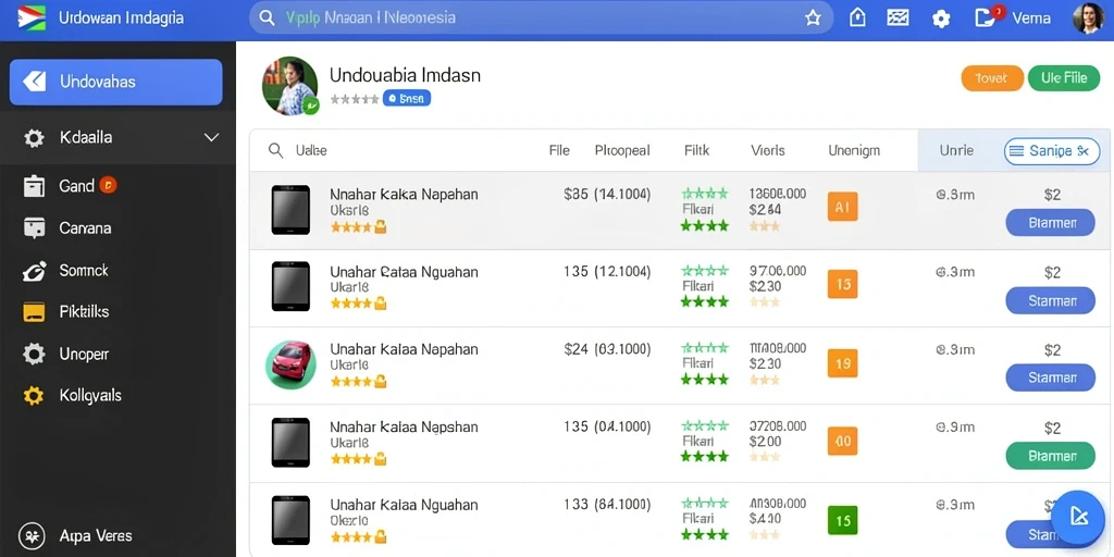 Deskripsi untuk screenshot aplikasi SULTANSLOT: tampilan antarmuka yang menarik dengan grafis cemerlang.