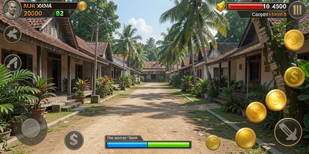 Screenshot menampilkan tampilan antarmuka utama VT38.